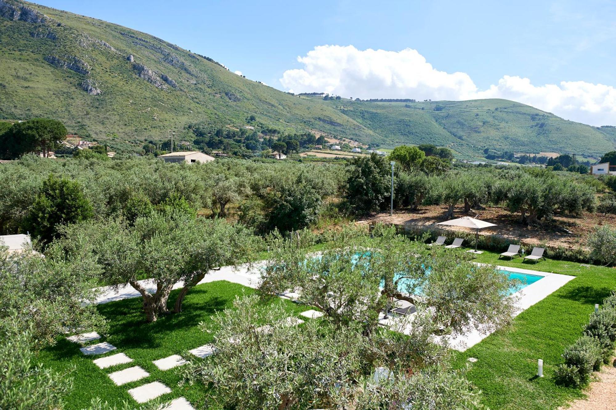 Civetta Blu Bed & Breakfast Castellammare del Golfo Bagian luar foto